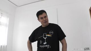 Horny Secretary Nesty Seduces Her Boss