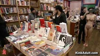 Bound and Exposed in Public Bookstore