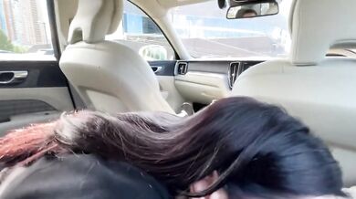 Brunette Cougar DP Swallows