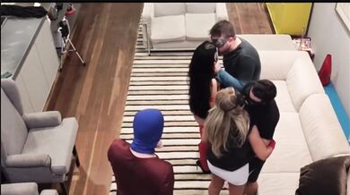 Two Wife Get Gangbanged While Cucks Watch