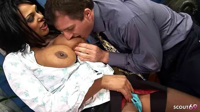 Big Boobs Cougar at Femdom Fuck