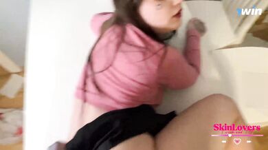 A Tight Russian Schoolgirl Gets Spanked And Fucked Hard By Her Strict Teacher! C