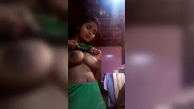 Gouthami reddy manthena removing dress showing black sexy bra & nude milky boobs
