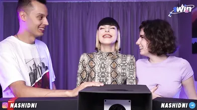 Sexy showcase with two ladies! Can you guess what they're touching? XXX at its b