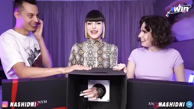 Sexy showcase with two ladies! Can you guess what they're touching? XXX at its b