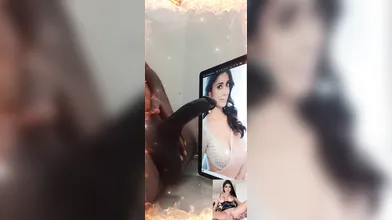 Actress shriya saran big cleavage tribute