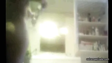 So obsessed by stepmom's hot ass (spying)