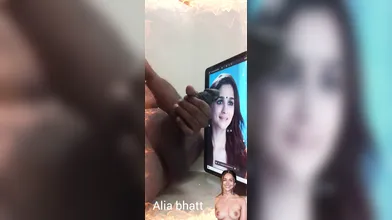 Actress alia bhatt cock tribute