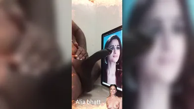 Actress alia bhatt cock tribute