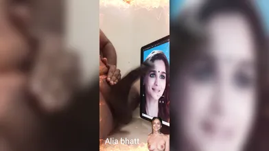 Actress alia bhatt cock tribute