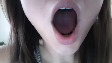 Stunning Teen Virtually Sucks Your Cock On Webcam