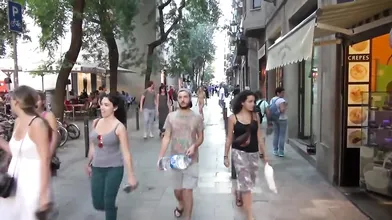 Dominka Nude In Public - Cox A