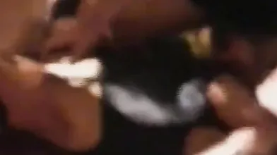 Gangbang in Adult Cinema: Big Tits Amateur Creampied by Many