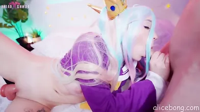 Alice Bong Double Penetration For Shiro