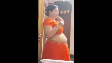 big tits milf changing Her Dress Captured By husband