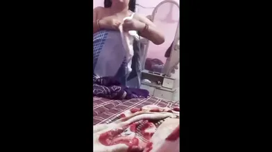 big tits milf changing Her Dress Captured By husband