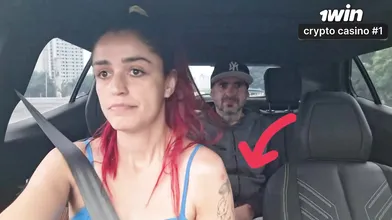 Motorista de aplicativo flagra passageiro se masturbando durante viagem.