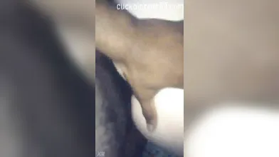 Sexy wife gets creampie from large BBC dick pp