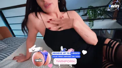 Cowgirl, doggy style, dark-hued dress, filthy woman - my stepmom's the best slut