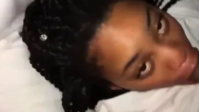 African Amateur Sucks a Big Black Cock