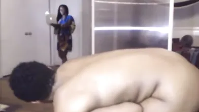 African Muscular Ebony Amateur