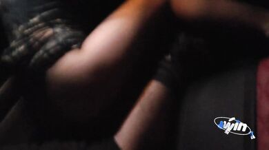 Fucking her cunny on my beef whistle in car at night. Super-steamy hardcore porn