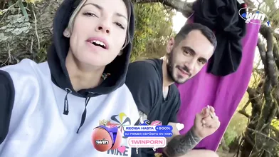 Sexy argentina AguzTana getting dicked down on the beach with Eldesc0.