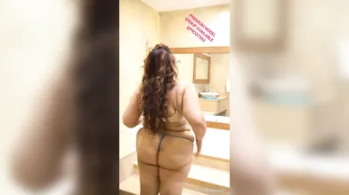 BBW Geetha Lekshmi Strip in Bathroom