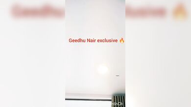 BBW Geetha Lekshmi first time exposed naked in balcony dare