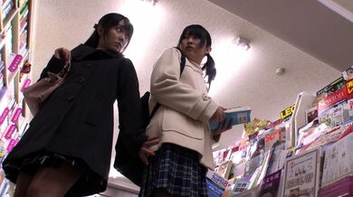 Japanese teen ass finger