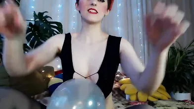 Sexy Arab Redhead's Kinky Solo Webcam Show