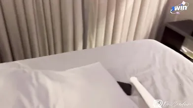 Samba goddess serviced my manstick and got her throat