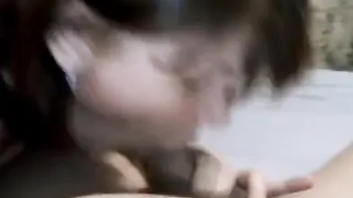 Mature Russian Amateur's Blowjob