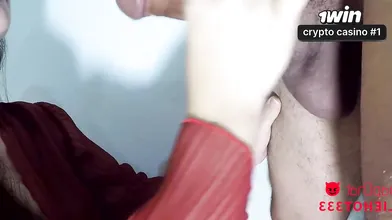 Minha deliciosa meia-irmã não resistiu e pegou pesado no sexo super quente e exp