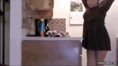 masturbating with my stepson is watching me