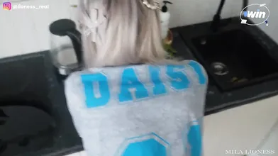 Spread your cunny now, before your parents come back! Hard harsh fucky-fucky on