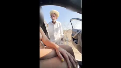Rajasthani Tau Ki Viral Sex Video Car Wali Ladki Ke Sath
