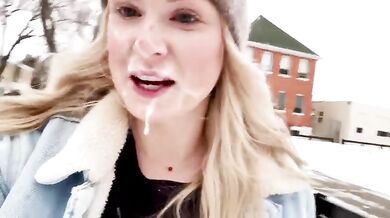 Cumwalk Winter Cumsicle