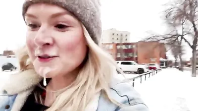 Cumwalk Winter Cumsicle