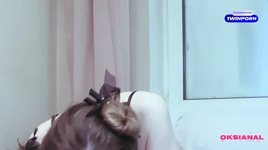 Satisfy your hubby with cream colored pleasures and an explosive jizz shot - the