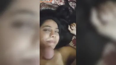 Shy Mallu Girl Nayana Getting Sexy Cum-facial From Lover