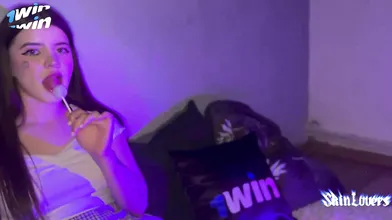 Skinlovers' ovrnight, massive lollipop party. Best compeer's lady's 1st time sex