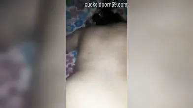 Husband friend bangs hot blonde wife from behind bb