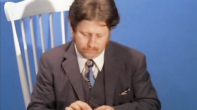 Vintage-deutscher Humor mit einem haarigen Touch