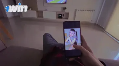 Latina neighbor catches me jerking and invites for a popshot - 60fps POV!