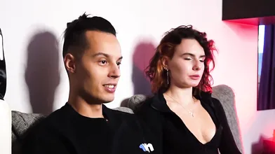 Darcy Dark's natural titties steal the show in this strip game, perfect for insa