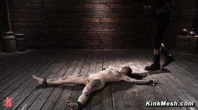 Tattooed Slave Extreme Bondage Torment