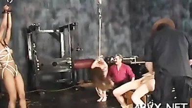 Tight vagina bizarre slavery in home xxx video