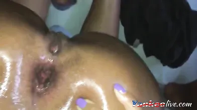 Hard Anal BBC Gaping for Amateur