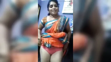 Gouthami reddy manthena in saree removing pink panty showing pussy in bedroom ????